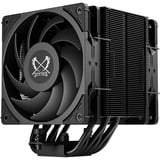 Scythe Mugen 6 Dual Fan Black Edition cpu-koeler Zwart