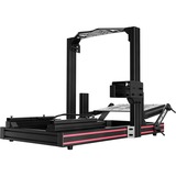 Trak Racer TR80 MK5 met standaard wieldek racingsimulator Zwart/rood