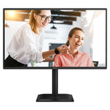 AOC Q27E4CV 27" monitor Zwart, 120 Hz, HDMI, DisplayPort, Audio, LAN, USB-HUB
