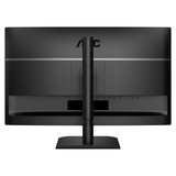 AOC Q27E4CV 27" monitor Zwart, 120 Hz, HDMI, DisplayPort, Audio, LAN, USB-HUB