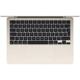 Apple MacBook Air 13" 2024 (MRXU3FN/A) laptop Witgoud | M3 | 10-Core GPU | 8 GB | 512 GB SSD