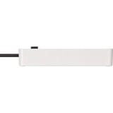 Brennenstuhl Ecolor stekkerdoos Wit/zwart