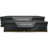 Corsair 64 GB DDR5-6000 (2x 32 GB) Kit werkgeheugen Zwart, CMK64GX5M2B6000C38, Vengeance, XMP