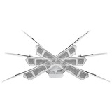 Corsair XENEON 34WQHD240-C QD-OLED 34" Curved UltraWide gaming monitor Wit, 2x HDMI, DisplayPort, 4x USB-A, 2x USB-C, 240 Hz