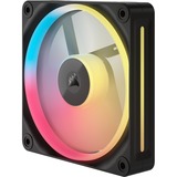 Corsair iCUE LINK LX120-R RGB Reverse Fan case fan Zwart, 4-pin PWM