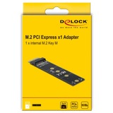 DeLOCK PCI Express x1 naar M.2 Key M Adapter interface kaart 