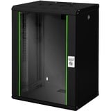 Digitus Wandbehuizing Unique 600x450 16U server rack Zwart