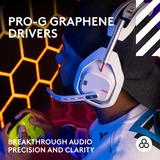 Logitech G Astro A50 LIGHTSPEED draadloze gaming headset + basisstation (Gen 5) over-ear  Wit, Xbox, PS5, pc/Mac of Nintendo Switch, Bluetooth / USB-C