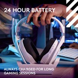 Logitech G Astro A50 LIGHTSPEED draadloze gaming headset + basisstation (Gen 5) over-ear  Wit, Xbox, PS5, pc/Mac of Nintendo Switch, Bluetooth / USB-C