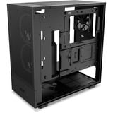 NZXT H5 Flow All Black midi tower behuizing Zwart (mat) | 1x USB-A | 1x USB-C | Tempered Glass