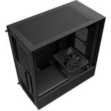 NZXT H5 Flow All Black midi tower behuizing Zwart (mat) | 1x USB-A | 1x USB-C | Tempered Glass