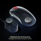 SteelSeries Rival Pro gaming muis Zwart, 100 - 42.000 DPI, 8K, UWB / 6 GHz