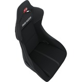 Trak Racer Rally Style Fixed Fiberglass Seat Zwart