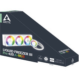 ARCTIC Liquid Freezer III Pro 420 A-RGB waterkoeling Wit, 4-pins PWM fan-connector