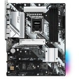 ASRock B760 PRO RS/D4 socket 1700 moederbord Wit/zwart, RAID, 2.5 Gb-LAN, Sound, ATX