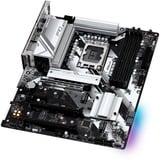 ASRock B760 Pro RS/D4 socket 1700 moederbord Wit/zwart, RAID, 2.5 Gb-LAN, Sound, ATX