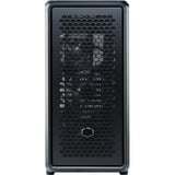 Cooler Master  midi tower behuizing Zwart | 2x USB-A | 1x USB-C | Window
