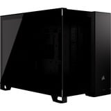 Corsair 2500X mini tower behuizing Zwart | 2x USB-A | 1x USB-C | Window