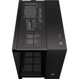 Corsair 2500X mini tower behuizing Zwart | 2x USB-A | 1x USB-C | Window