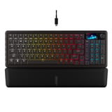 Corsair VANGUARD 96 RGB mechanisch gaming toetsenbord Zwart, US lay-out (QWERTY), Corsair MLX Plasma, 96%, RGB, Keycaps PBT double-shot, ABS single-shot, Hot-swap