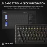 Corsair VANGUARD 96 RGB mechanisch gaming toetsenbord Zwart, US lay-out (QWERTY), Corsair MLX Plasma, 96%, RGB, Keycaps PBT double-shot, ABS single-shot, Hot-swap