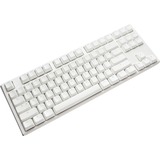 Ducky One 3 RGB TKL mechanisch gaming toetsenbord Wit, BE lay-out (AZERTY), Cherry MX RGB Brown, 80% (TKL)	