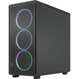 Fractal Design Epoch XL TG RGB midi tower behuizing Zwart | 2x USB-A | 1x USB-C | RGB | Tempered Glass