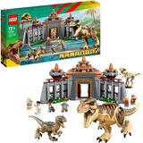 LEGO Jurassic World - Bezoekerscentrum: T. rex & raptor aanval Constructiespeelgoed 76961
