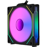Lian Li UNI FAN SL-Infinity 140 Reverse Blade case fan Zwart, 4-pin PWM
