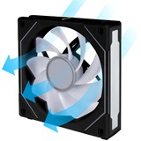 Lian Li UNI FAN SL-Infinity 140 Reverse Blade case fan Zwart, 4-pin PWM