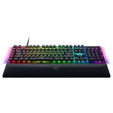 Razer BlackWidow V4 RGB mechanisch gaming toetsenbord Zwart, US lay-out (QWERTY), Razer Green, 100%