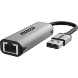 Sitecom USB-A naar Ethernet 1 Gigabit adapter Grijs, 0,15 meter