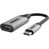 Sitecom USB-C naar HDMI 1.4 adapter Grijs, 0,15 meter