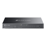 TP-Link Omada ES210GMP 10-Poort Gigabit Easy Managed Switch Zwart, 8x PoE+, 1x Gigabit SFP