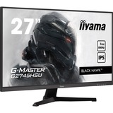 iiyama G-Master Black Hawk G2745HSU-B1 27" gaming monitor Zwart (mat), HDMI, DisplayPort, USB, Audio