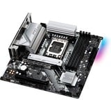 ASRock B760M Pro RS/D4 socket 1700 moederbord Wit/zwart, RAID, 2.5 Gb-LAN, Sound, µATX