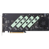 ASUS Hyper M.2 x16 Gen5 Card interface kaart 