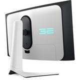 Alienware AW3225QF 32" 4K Ultra HD curved gaming monitor Wit/zwart, 1x DisplayPort, 2x HDMI, 1x USB-C, 3x USB-A, 240 Hz