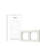 Aqara Switch Frame H2 EU 2-gang afdekking Wit