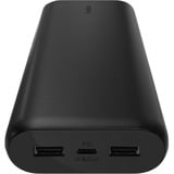 Belkin BoostCharge 20.000 mAh - 20 W powerbank Zwart