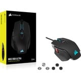 Corsair M65 RGB ULTRA gaming muis Zwart, 100 - 26.000 dpi