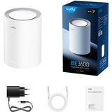 Cudy BE3600 mesh router Wit, 1 stuk