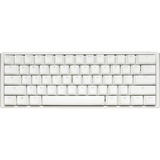Ducky One 3 Mini RGB mechanisch gaming toetsenbord Wit, BE lay-out (AZERTY), Cherry MX Silent Red, 60%, RGB leds, 60%, ABS