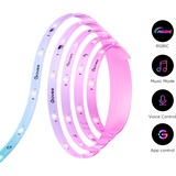 Govee Strip Light S Segmented Colour Control led strip 10 meter, 2,4GHz wifi, Bluetooth