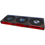 Lian Li UNI FAN TL LCD FLEX 120 Wireless RGB case fans Zwart, 3 stuks, 124 x 120 x 28 mm, PWM