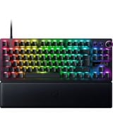 Razer Huntsman V3 Pro TKL RGB mechanisch gaming toetsenbord Zwart, FR lay-out (AZERTY), Razer Analog Optical Gen 2, 80% (TKL)	, Double-shot PBT