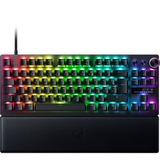 Razer Huntsman V3 Pro TKL, gaming toetsenbord Zwart, FR lay-out, Razer Analog Optical Gen 2, TKL, RGB leds, Doubleshot PBT