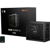 be quiet! DARK POWER 14, 1200 Watt voeding  Zwart, 2x 12V-2x6, 4x PCIe, Kabelmanagement