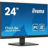 iiyama ProLite XU2491H-B1 23.8" monitor Zwart, 100 Hz, HDMI, DisplayPort