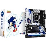 ASRock Z790 PG SONIC socket 1700 moederbord Zilver/blauw, RAID, 2.5 Gb-LAN, Sound, ATX